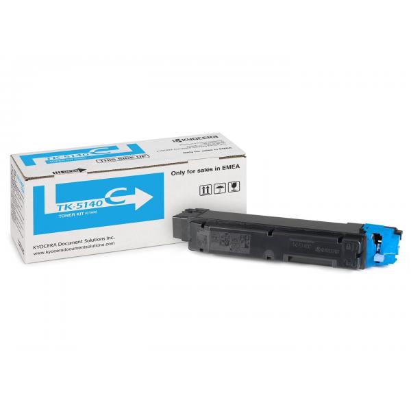 Тонер-картридж Kyocera TK-5140C для P6130cdn/M6x30cdn (1T02NRCNL0)